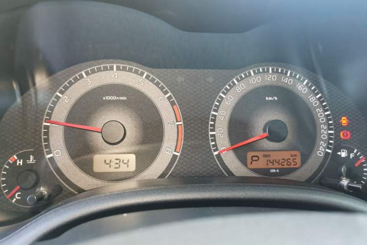 Used Toyota Corolla 2013 Special Edition 1.6L Automatic GL Cool Model Instrument Cluster