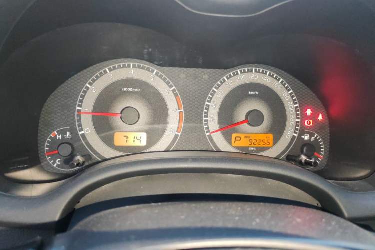 Used Toyota Corolla 2013 Special Edition 1.6L Automatic GL Cool Model Instrument Cluster