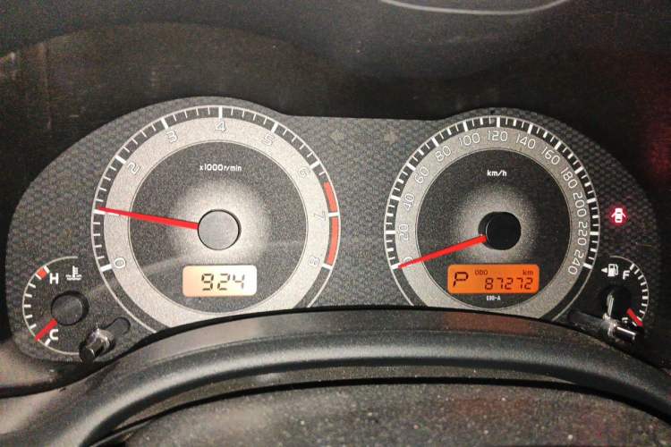 Used Toyota Corolla 2013 Special Edition 1.6L Automatic Cool GL Model Instrument Cluster