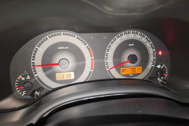 Used Toyota Corolla 2013 Special Edition 1.6L Automatic GL Cool Model Instrument Cluster