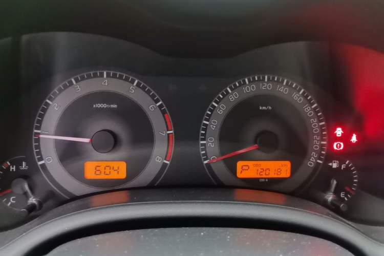 Used Toyota Corolla 2013 Special Edition 1.6L Automatic Cool GL Model Instrument Cluster