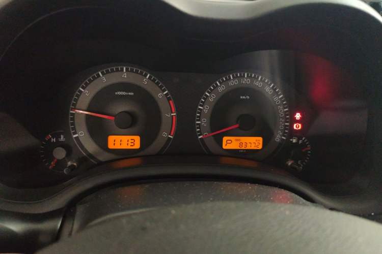 Used Toyota Corolla 2013 Special Edition 1.6L Automatic GL Cool Model Instrument Cluster