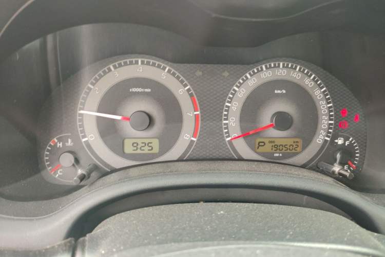 Used Toyota Corolla 2013 Special Edition 1.6L Automatic Cool GL Model Instrument Cluster