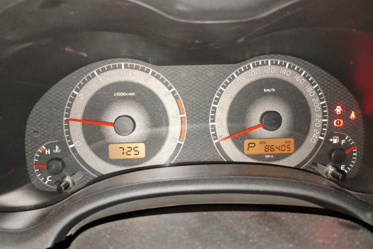 Used Toyota Corolla 2013 Special Edition 1.6L Automatic GL Cool Model Instrument Cluster