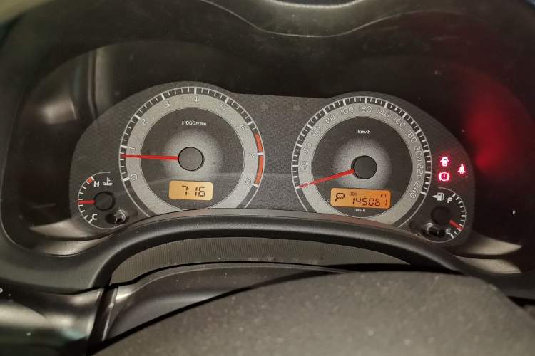 Used Toyota Corolla 2013 Special Edition 1.6L Automatic GL Cool Model Instrument Cluster