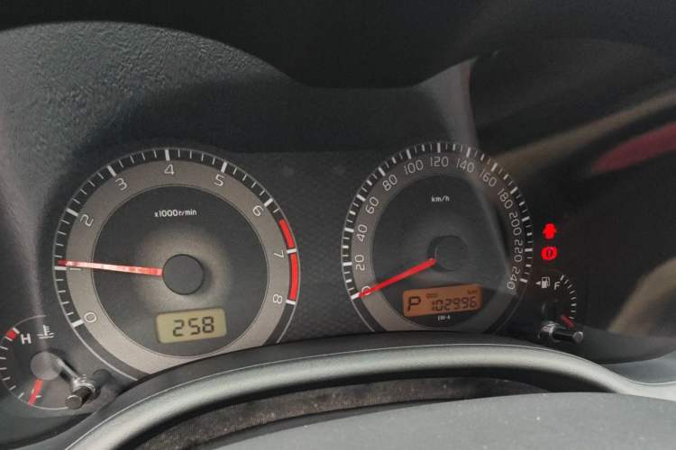 Used Toyota Corolla 2013 Special Edition 1.6L Automatic Cool GL Model Instrument Cluster