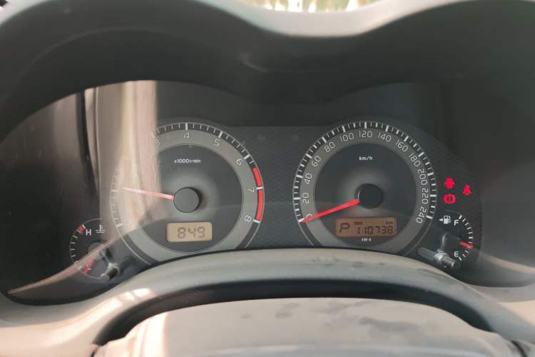 Used Toyota Corolla 2013 Special Edition 1.6L Automatic GL Cool Model Instrument Cluster