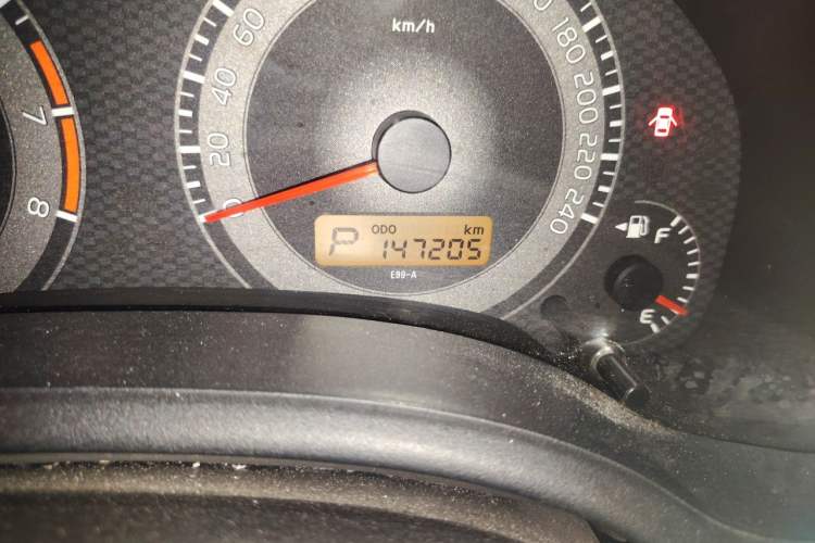 Used Toyota Corolla 2013 Special Edition 1.6L Automatic GL Cool Model Odometer Close Up