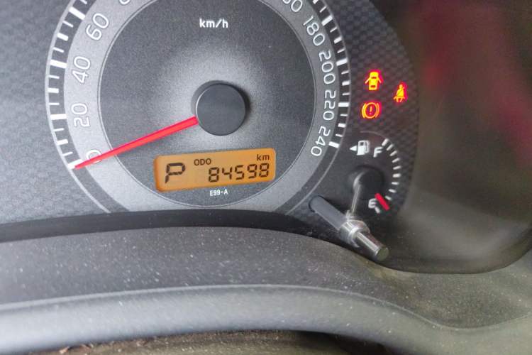 Used Toyota Corolla 2013 Special Edition 1.6L Automatic GL Cool Model Odometer Close Up