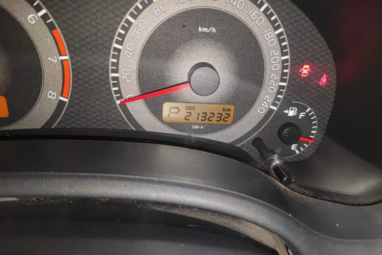 Used Toyota Corolla 2013 Special Edition 1.6L Automatic GL Cool Model Odometer Close Up