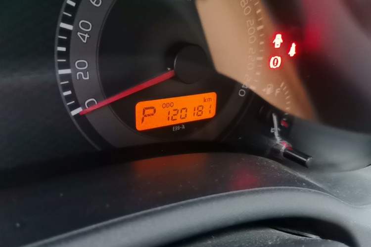Used Toyota Corolla 2013 Special Edition 1.6L Automatic Cool GL Model Odometer Close Up