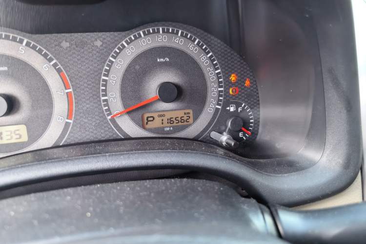 Used Toyota Corolla 2013 Special Edition 1.6L Automatic Cool GL Model Odometer Close Up