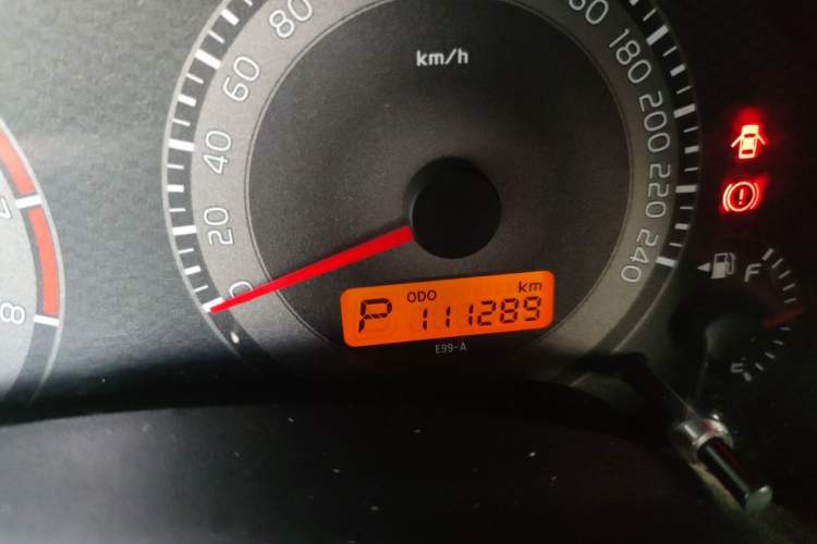 Used Toyota Corolla 2013 Special Edition 1.6L Automatic GL Cool Model Odometer Close Up