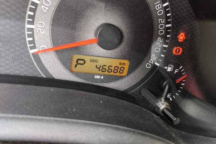 Used Toyota Corolla 2013 Special Edition 1.6L Automatic GL Cool Model Odometer Close Up