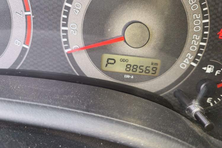 Used Toyota Corolla 2013 Special Edition 1.6L Automatic GL Cool Model Odometer Close Up