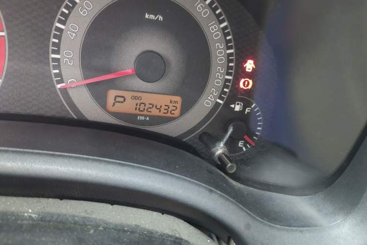 Used Toyota Corolla 2013 Special Edition 1.6L Automatic Cool GL Model Odometer Close Up
