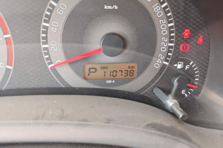 Used Toyota Corolla 2013 Special Edition 1.6L Automatic GL Cool Model Odometer Close Up