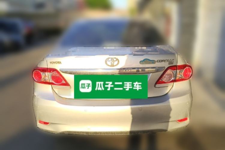 Used Toyota Corolla 2013 Special Edition 1.6L Automatic Cool GL Model Rear