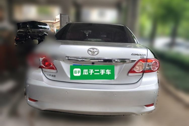 Used Toyota Corolla 2013 Special Edition 1.6L Automatic GL Cool Model Rear