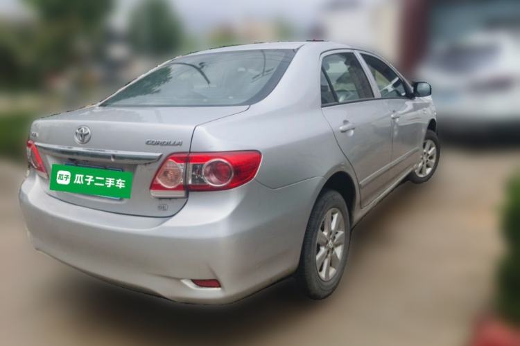 Used Toyota Corolla 2013 Special Edition 1.6L Manual – Cool GL Model Rear Right 45 Deg
