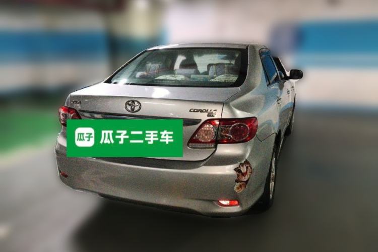 Used Toyota Corolla 2013 Special Edition 1.6L Automatic Cool GL Model Rear Right 45 Deg