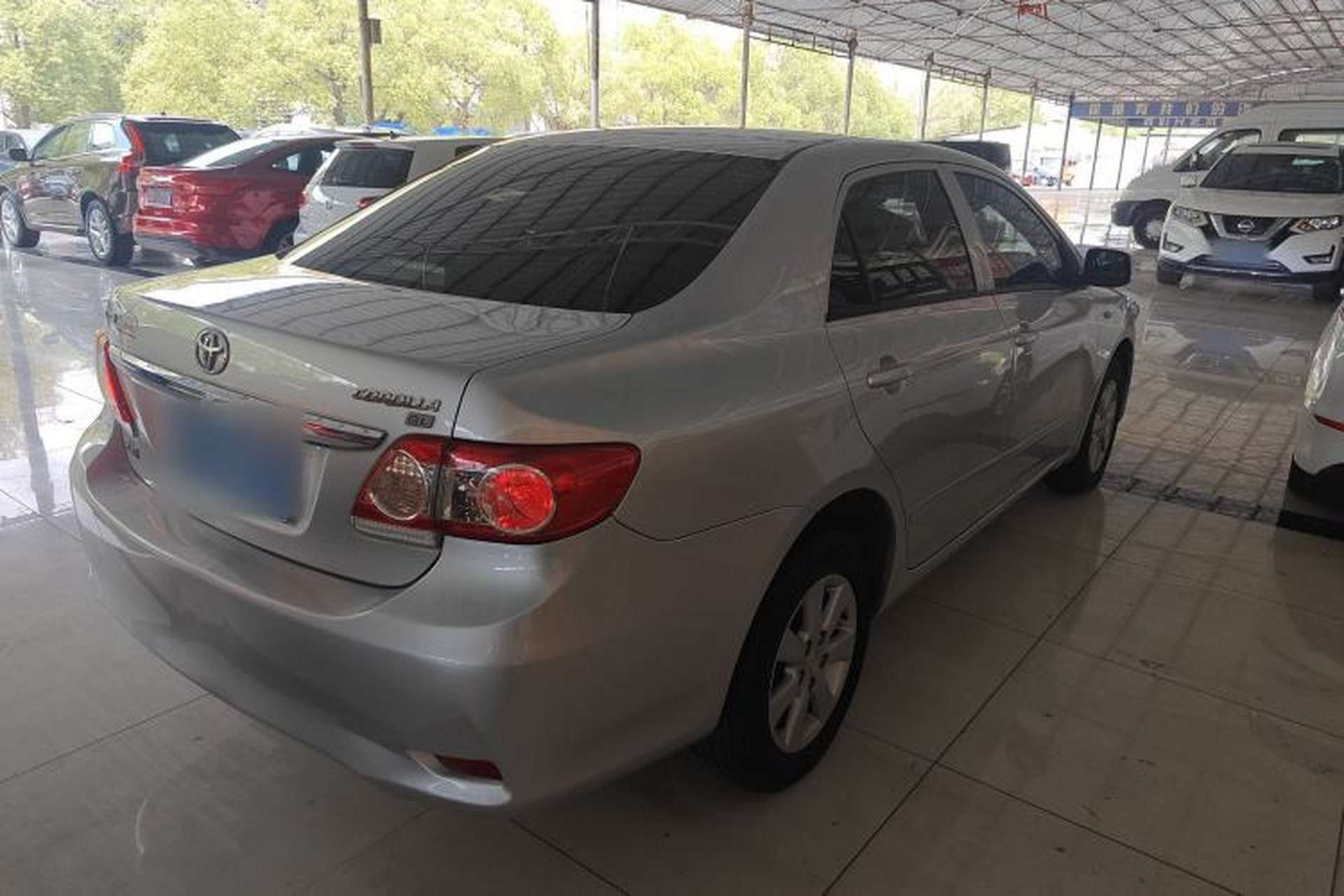 Used Toyota Corolla 2013 Special Edition 1.6L Automatic Cool GL Model Rear Right 45 Deg