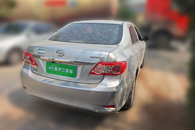 Used Toyota Corolla 2013 Special Edition 1.6L Automatic Cool GL Model Rear Right 45 Deg