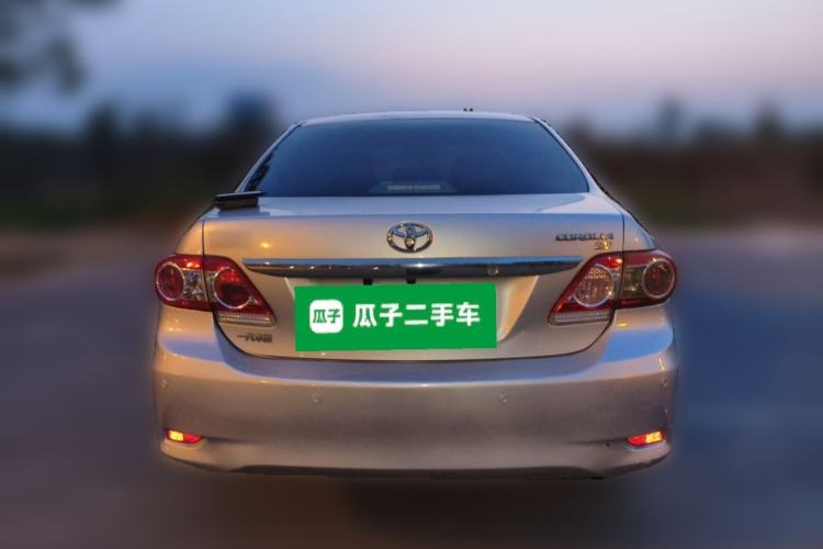 Used Toyota Corolla 2013 Special Edition 1.6L Automatic GL Cool Model Rear
