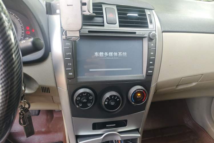 Used Toyota Corolla 2013 Special Edition 1.6L Manual Cool GL Model Audio And AC Panel
