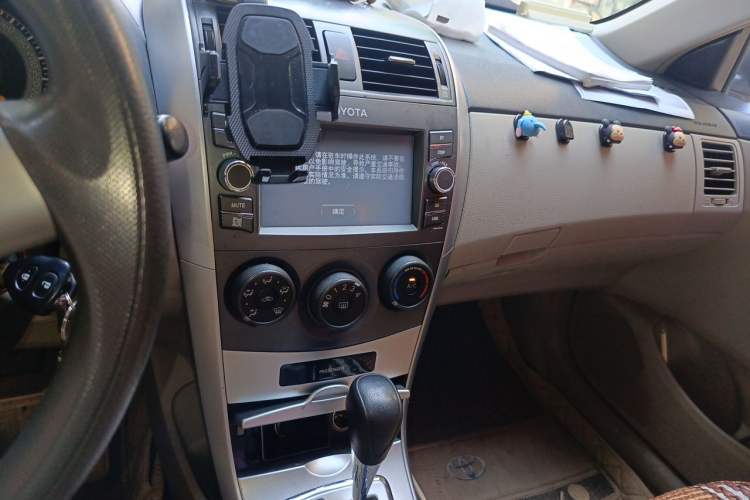 Used Toyota Corolla 2013 Special Edition 1.6L Automatic Cool GL Model Audio And AC Panel