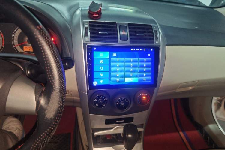 Used Toyota Corolla 2013 Special Edition 1.6L Automatic Cool GL Model Audio And AC Panel