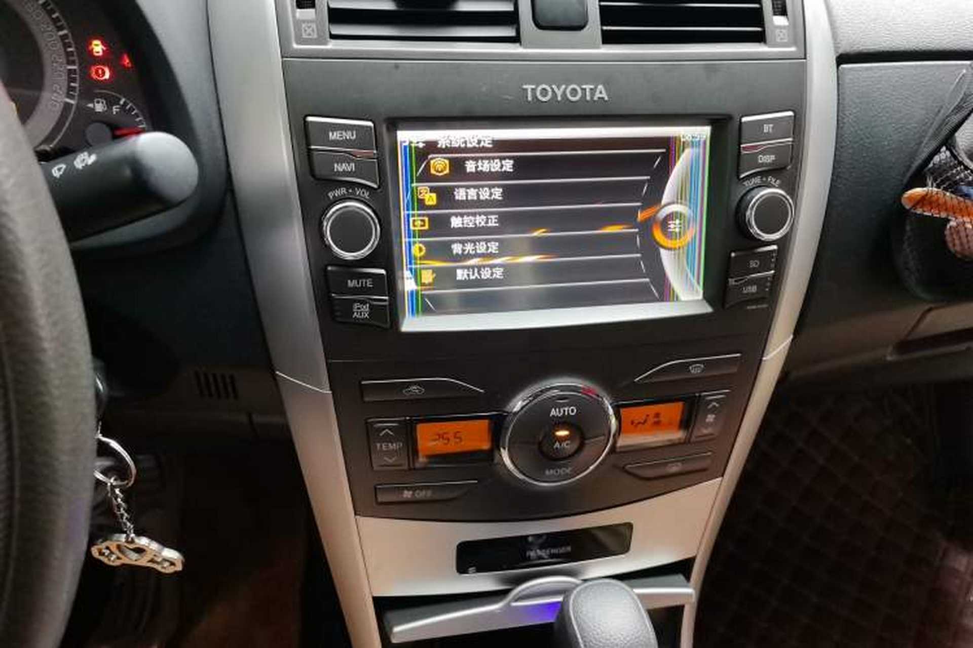 Used Toyota Corolla 2013 Special Edition 1.6L Automatic GL Cool Model Audio And AC Panel