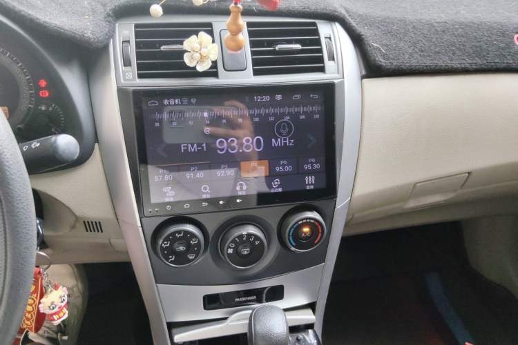 Used Toyota Corolla 2013 Special Edition 1.6L Automatic Cool GL Model Audio And AC Panel