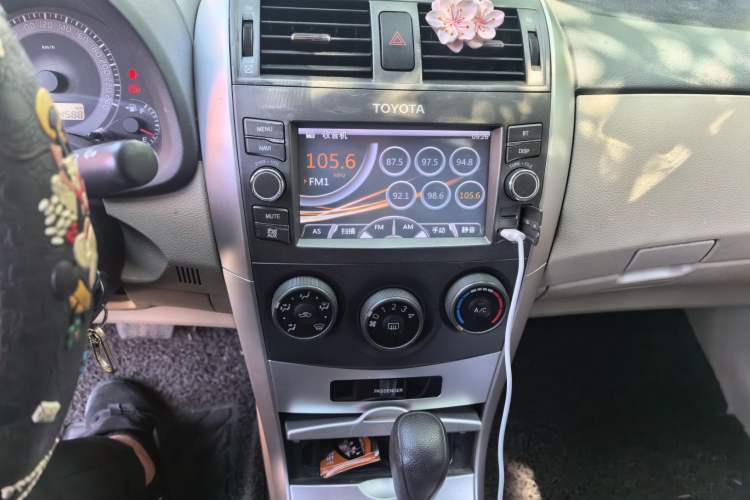 Used Toyota Corolla 2013 Special Edition 1.6L Automatic Cool GL Model Audio And AC Panel