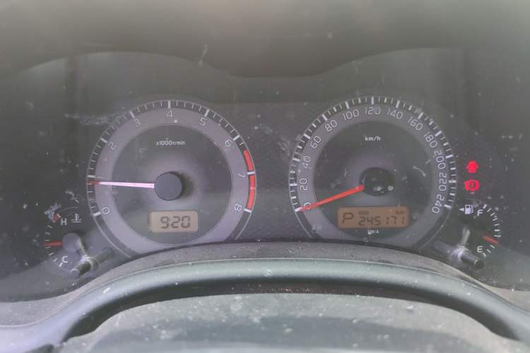 Used Toyota Corolla 2013 Special Edition 1.6L Automatic Cool GL Model Instrument Cluster