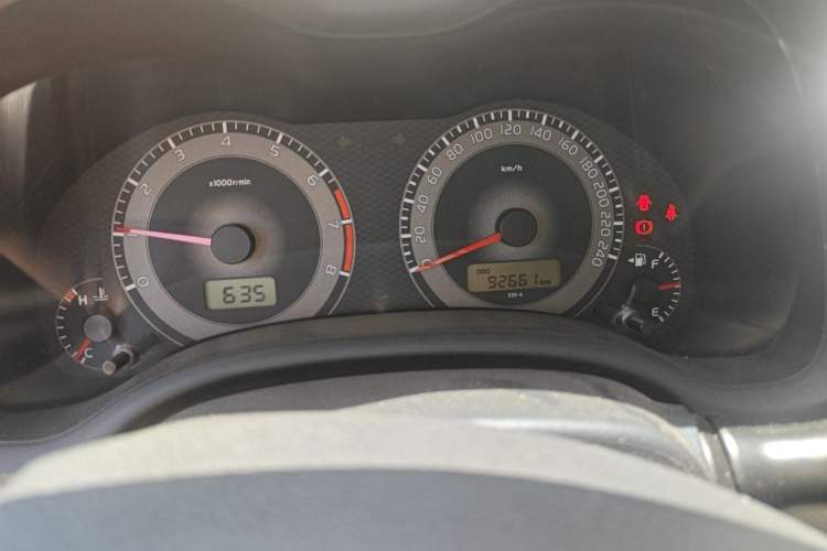 Used Toyota Corolla 2013 Special Edition 1.6L Manual Cool GL Model Instrument Cluster