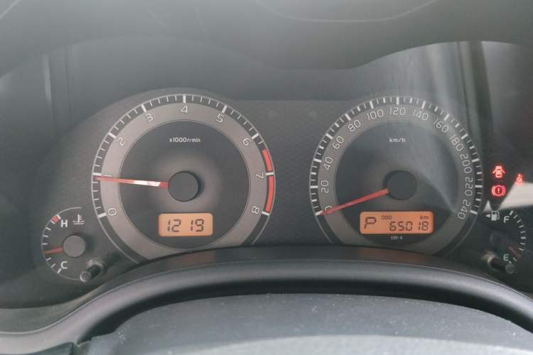 Used Toyota Corolla 2013 Special Edition 1.6L Automatic Cool GL Model Instrument Cluster