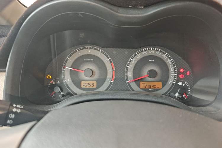 Used Toyota Corolla 2013 Special Edition 1.6L Manual – Cool GL Model Instrument Cluster