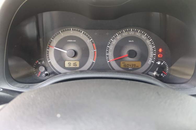 Used Toyota Corolla 2013 Special Edition 1.6L Manual Cool GL Model Odometer Close Up