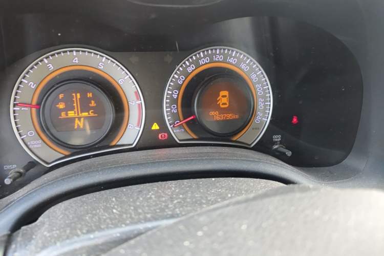 Used Toyota Corolla 2013 Special Edition 1.8L CVT ZhiKu GL-i Odometer Close Up