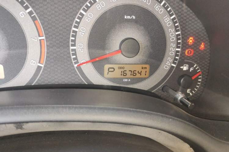 Used Toyota Corolla 2013 Special Edition 1.6L Automatic GL Cool Model Odometer Close Up