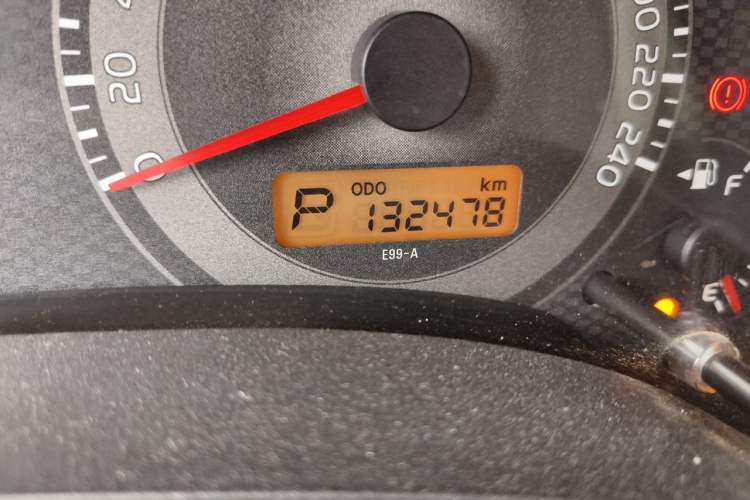 Used Toyota Corolla 2013 Special Edition 1.6L Automatic GL Cool Model Odometer Close Up