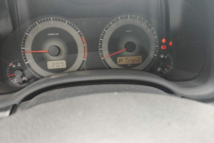 Used Toyota Corolla 2013 Special Edition 1.6L Automatic GL Cool Model Odometer Close Up