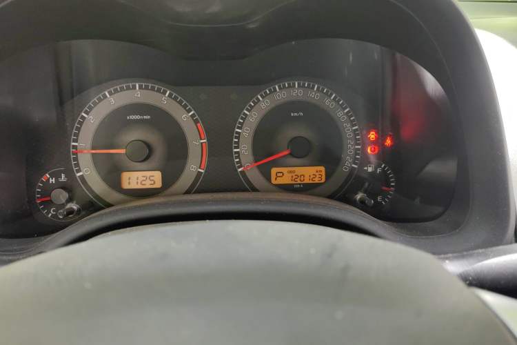 Used Toyota Corolla 2013 Special Edition 1.6L Automatic GL Cool Model Odometer Close Up