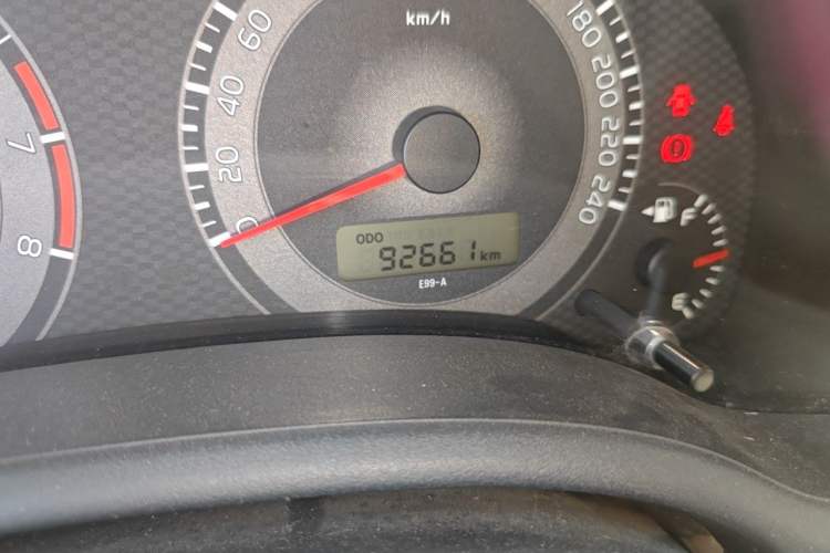 Used Toyota Corolla 2013 Special Edition 1.6L Manual Cool GL Model Odometer Close Up
