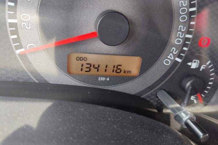 Used Toyota Corolla 2013 Special Edition 1.6L Manual – Cool GL Model Odometer Close Up