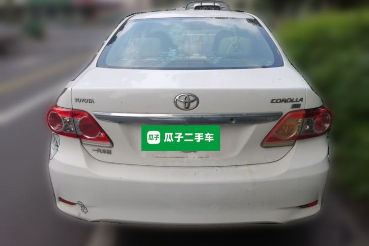Used Toyota Corolla 2013 Special Edition 1.6L Automatic Cool GL Model Rear