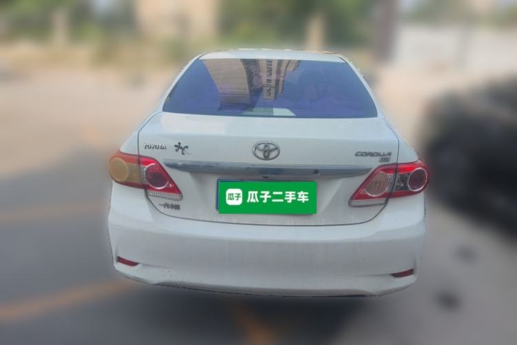 Used Toyota Corolla 2013 Special Edition 1.6L Automatic Cool GL Model Rear