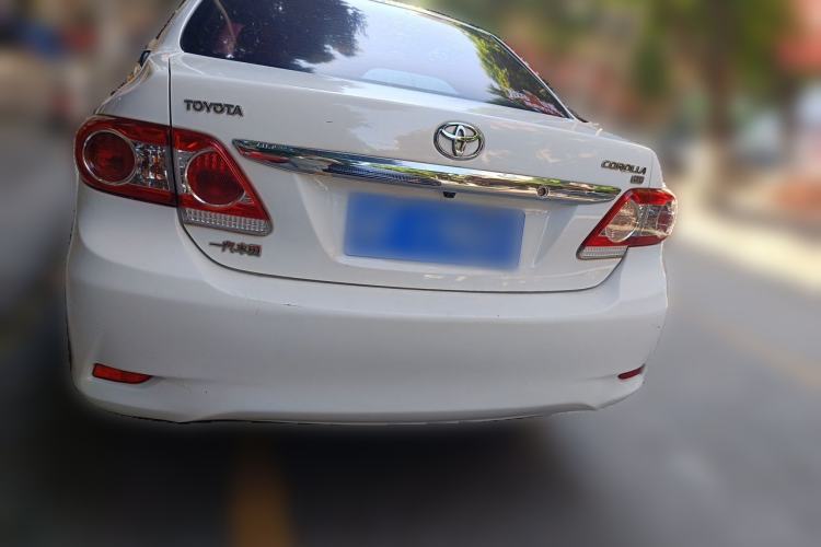 Used Toyota Corolla 2013 Special Edition 1.6L Automatic Cool GL Model Rear