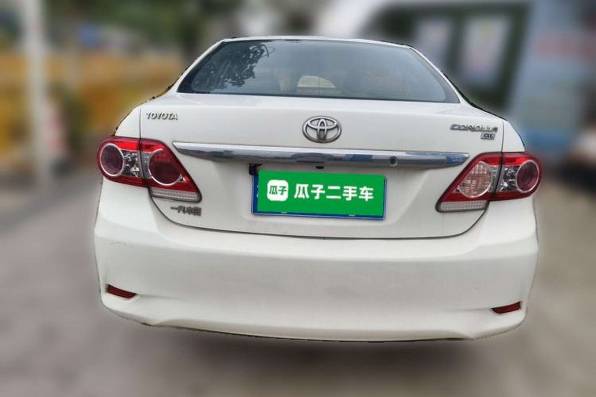 Used Toyota Corolla 2013 Special Edition 1.6L Automatic GL Cool Model Rear